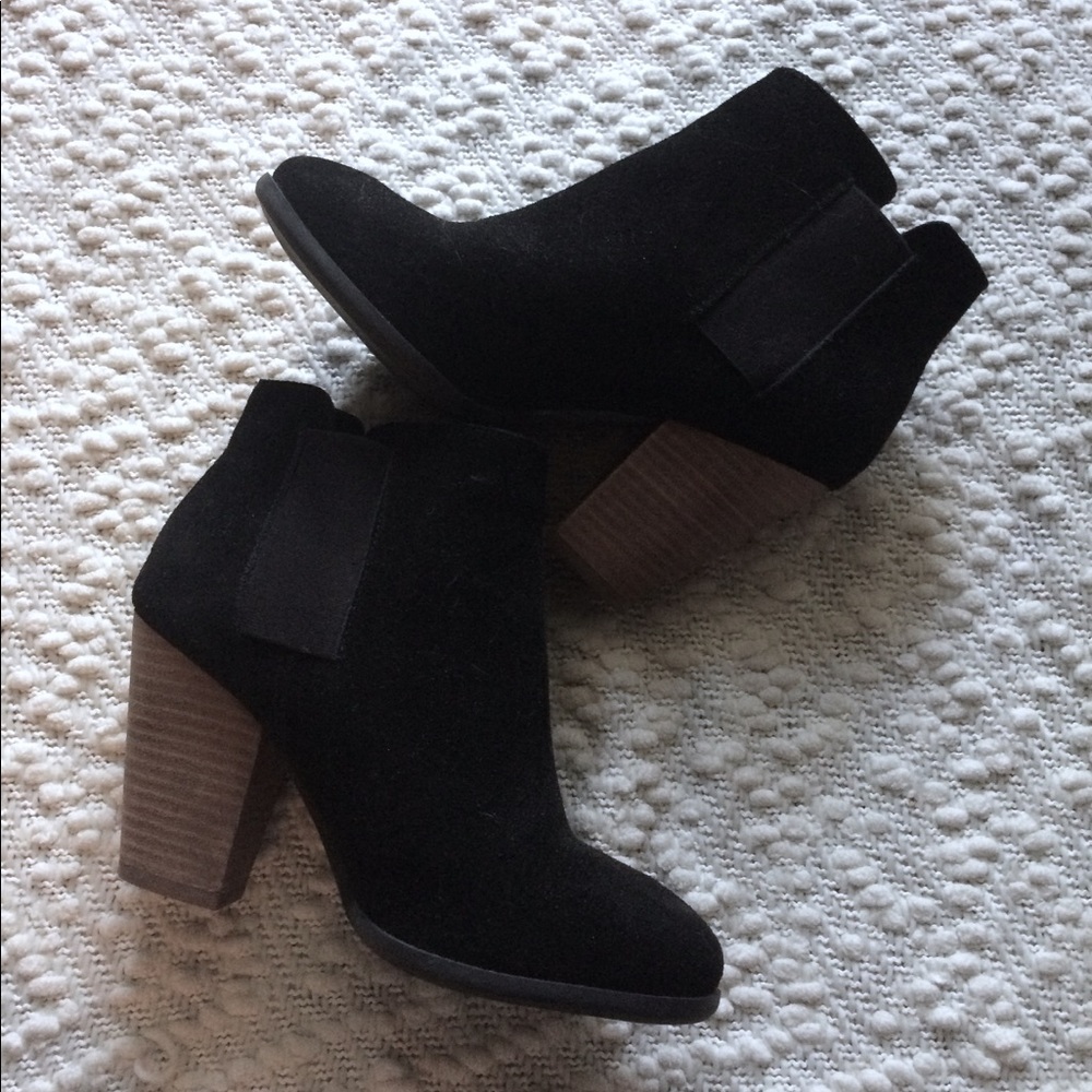 Sole Society Suede Booties